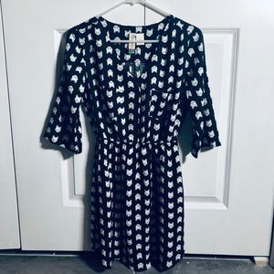 Cat Black Dress